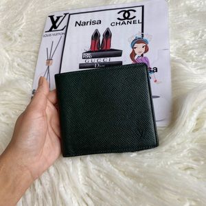 ❌❌Sold❌❌ Louis Vuitton taiga Green wallet
